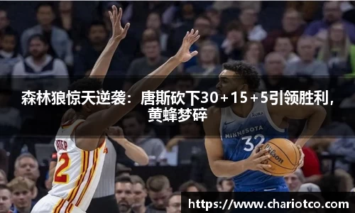 森林狼惊天逆袭：唐斯砍下30+15+5引领胜利，黄蜂梦碎