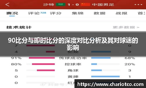 90比分与即时比分的深度对比分析及其对球迷的影响